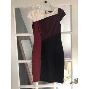 White House black market short sleeve dress